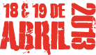18 y 19 de Abril 2013